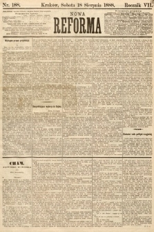 Nowa Reforma. 1888, nr 188