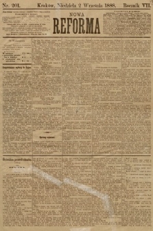 Nowa Reforma. 1888, nr 201