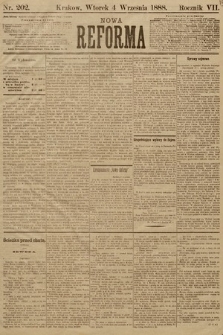 Nowa Reforma. 1888, nr 202
