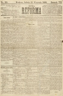 Nowa Reforma. 1888, nr 211