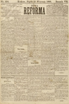 Nowa Reforma. 1888, nr 216