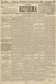 Nowa Reforma. 1888, nr 230