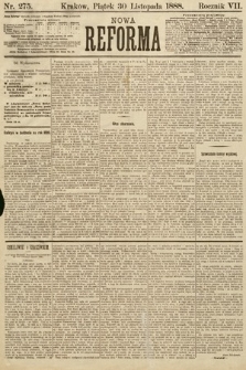 Nowa Reforma. 1888, nr 275