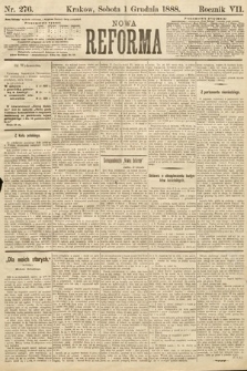 Nowa Reforma. 1888, nr 276