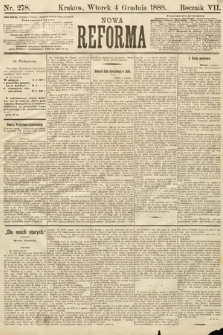 Nowa Reforma. 1888, nr 278