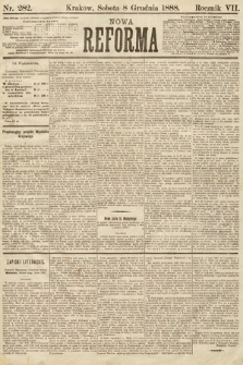 Nowa Reforma. 1888, nr 282