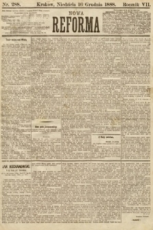Nowa Reforma. 1888, nr 288