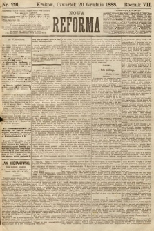 Nowa Reforma. 1888, nr 291