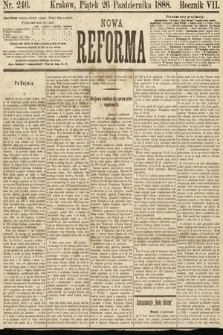 Nowa Reforma. 1888, nr 246