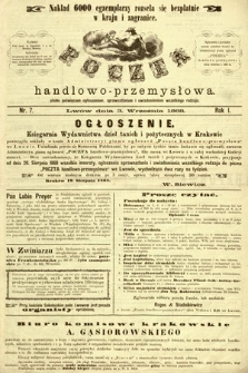 Poczta Handlowo-Przemysłowa : pismo poświęcone ogłoszeniom, sprawozdaniom i uwiadomieniom wszelkiego rodzaju. 1868, nr 7