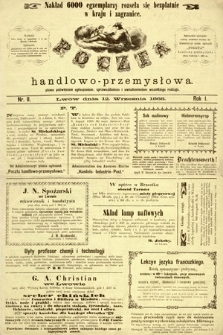 Poczta Handlowo-Przemysłowa : pismo poświęcone ogłoszeniom, sprawozdaniom i uwiadomieniom wszelkiego rodzaju. 1868, nr 8