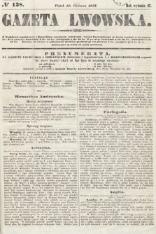 Gazeta Lwowska. 1857, nr 138