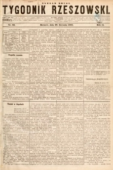 Tygodnik Rzeszowski. R. 3, 1887, nr 83