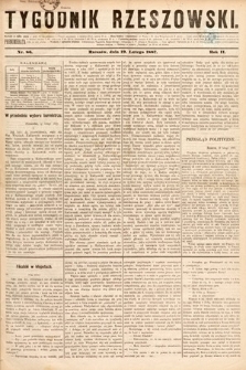 Tygodnik Rzeszowski. R. 3, 1887, nr 86