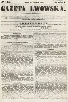 Gazeta Lwowska. 1857, nr 145