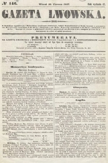 Gazeta Lwowska. 1857, nr 146