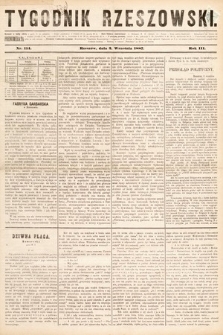 Tygodnik Rzeszowski. R. 3, 1887, nr 114