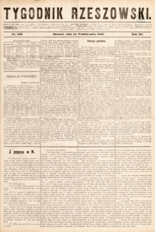 Tygodnik Rzeszowski. R. 3, 1887, nr 120