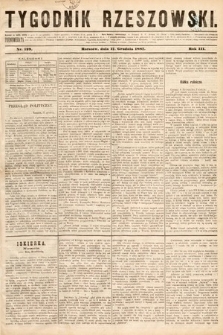 Tygodnik Rzeszowski. R. 3, 1887, nr 129