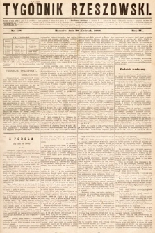 Tygodnik Rzeszowski. R. 3, 1888, nr 148