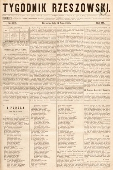 Tygodnik Rzeszowski. R. 3, 1888, nr 150