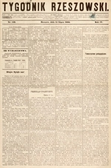 Tygodnik Rzeszowski. R. 3, 1888, nr 159