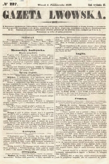 Gazeta Lwowska. 1857, nr 227