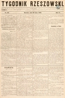 Tygodnik Rzeszowski. R. 3, 1888, nr 161