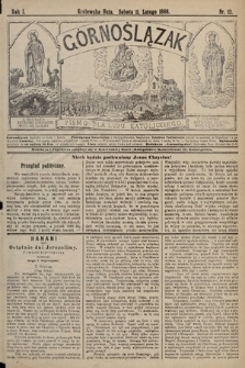 Górnoślązak : pismo dla ludu katolickiego. 1888, nr 12