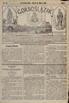 Górnoślązak : pismo dla ludu katolickiego. 1888, nr 20