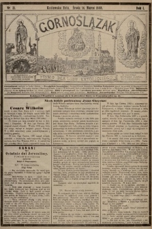 Górnoślązak : pismo dla ludu katolickiego. 1888, nr 21