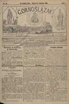 Górnoślązak : pismo dla ludu katolickiego. 1888, nr 29