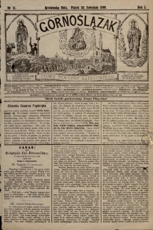 Górnoślązak : pismo dla ludu katolickiego. 1888, nr 31