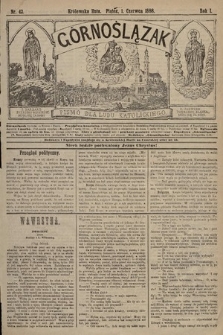 Górnoślązak : pismo dla ludu katolickiego. 1888, nr 42