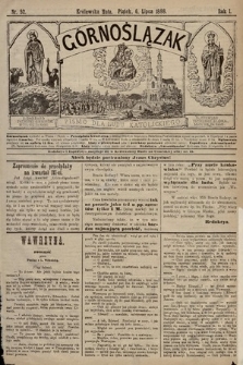 Górnoślązak : pismo dla ludu katolickiego. 1888, nr 52