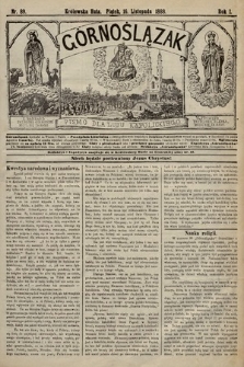 Górnoślązak : pismo dla ludu katolickiego. 1888, nr 89