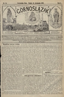 Górnoślązak : pismo dla ludu katolickiego. 1888, nr 91