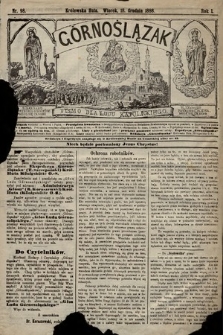 Górnoślązak : pismo dla ludu katolickiego. 1888, nr 98