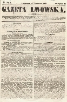 Gazeta Lwowska. 1857, nr 244