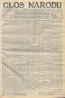 Głos Narodu (wydanie poranne). 1917, nr 171