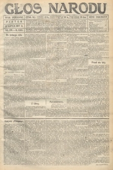 Głos Narodu (wydanie poranne). 1917, nr 176