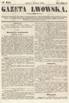 Gazeta Lwowska. 1857, nr 255