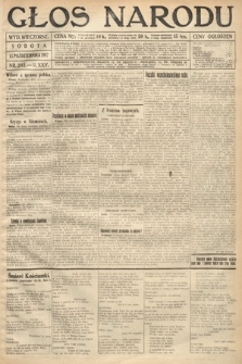 Głos Narodu (wydanie wieczorne). 1917, nr 242