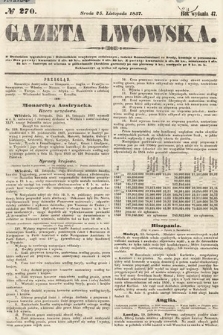 Gazeta Lwowska. 1857, nr 270