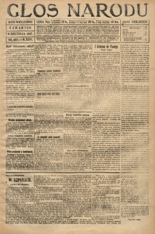 Głos Narodu (wydanie wieczorne). 1917, nr 287