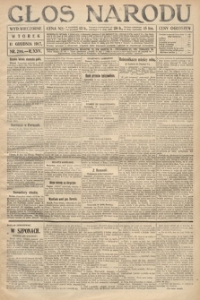 Głos Narodu (wydanie wieczorne). 1917, nr 290
