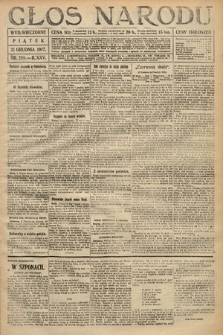 Głos Narodu (wydanie wieczorne). 1917, nr 299