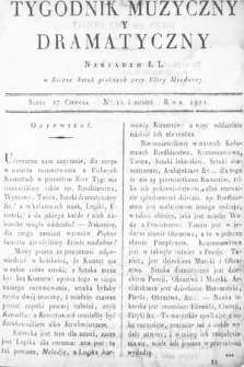 Tygodnik Muzyczny i Dramatyczny. 1821, nr 12