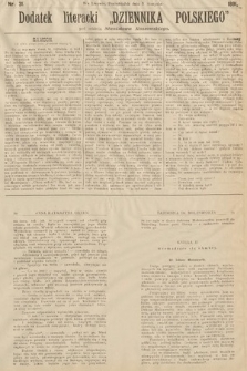 Dodatek Literacki „Dziennika Polskiego”. 1891, nr 31