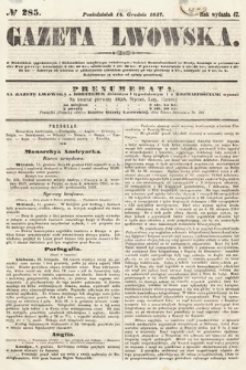 Gazeta Lwowska. 1857, nr 285